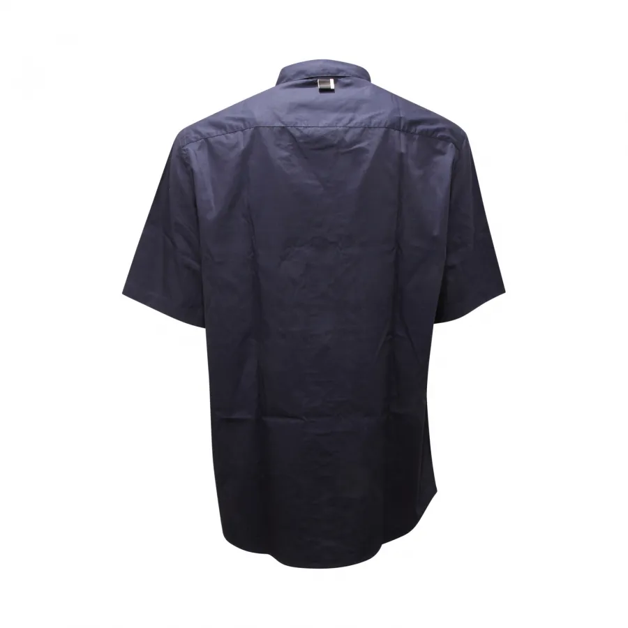 3080AV CAMICIA UOMO LOW BRAND MAN SHIRT BLUE