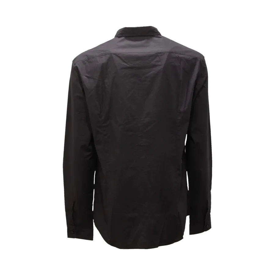 3591AR camicia uomo INDIVIDUAL SELTZ man shirt black