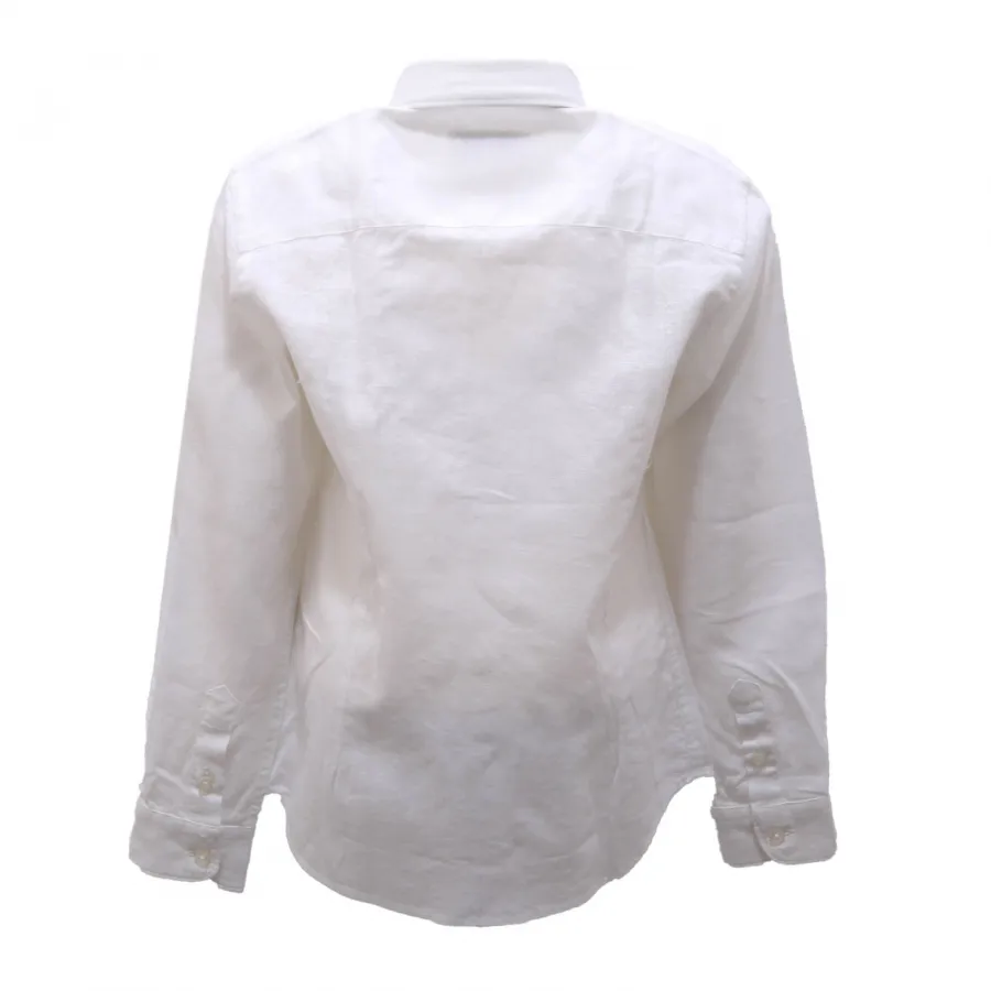 6288AO camicia bimbo PAOLO PECORA boy kid linen/cotton shirt