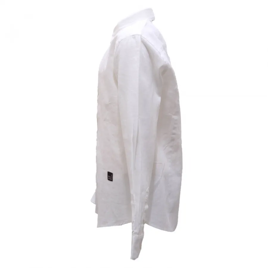 6288AO camicia bimbo PAOLO PECORA boy kid linen/cotton shirt
