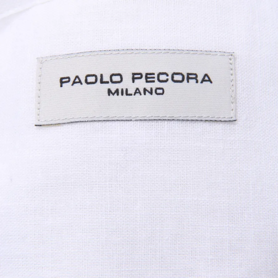 6288AO camicia bimbo PAOLO PECORA boy kid linen/cotton shirt
