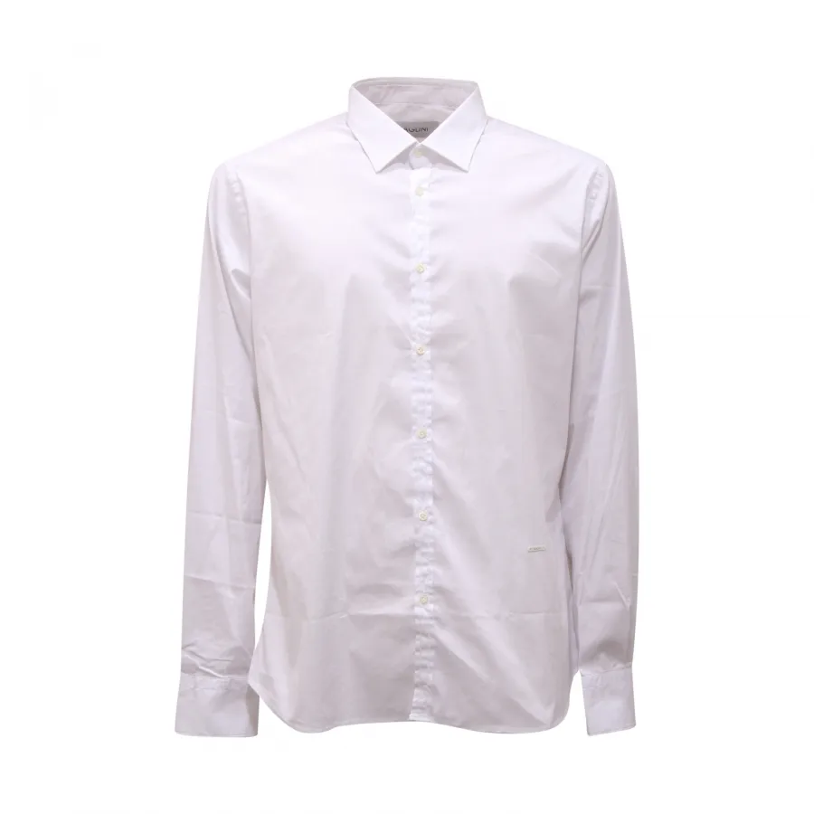 9790AQ camicia uomo AGLINI man shirt white