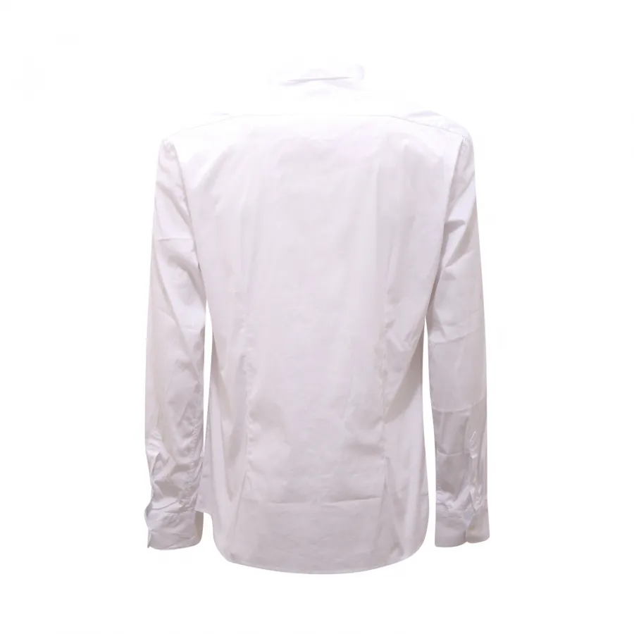 9790AQ camicia uomo AGLINI man shirt white