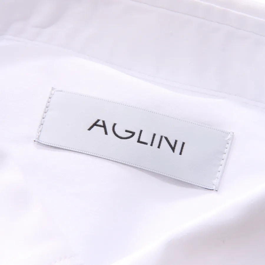 9790AQ camicia uomo AGLINI man shirt white
