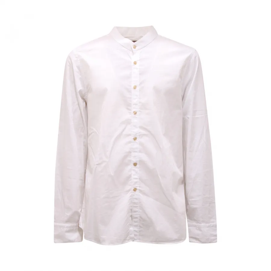 9805AQ camicia uomo MATTEUCCI SLIM man shirt white