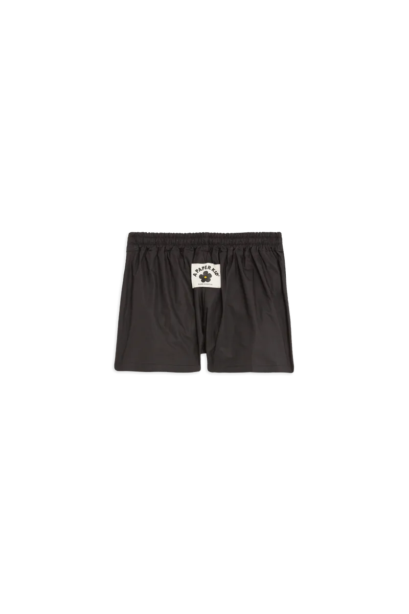 A Paper Kid poplin pinces shorts