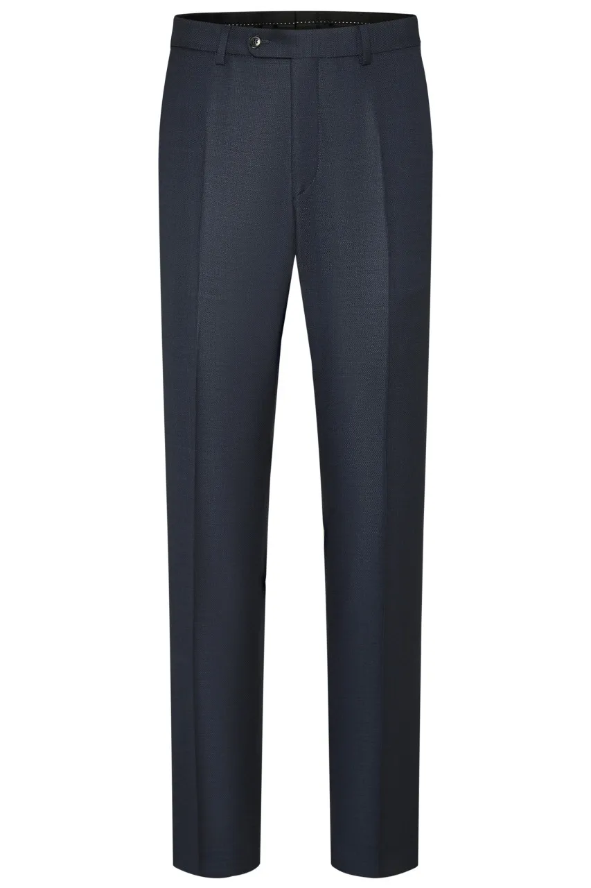 Abito blu digel drop quattro corto in lana vitale barberis canonico
