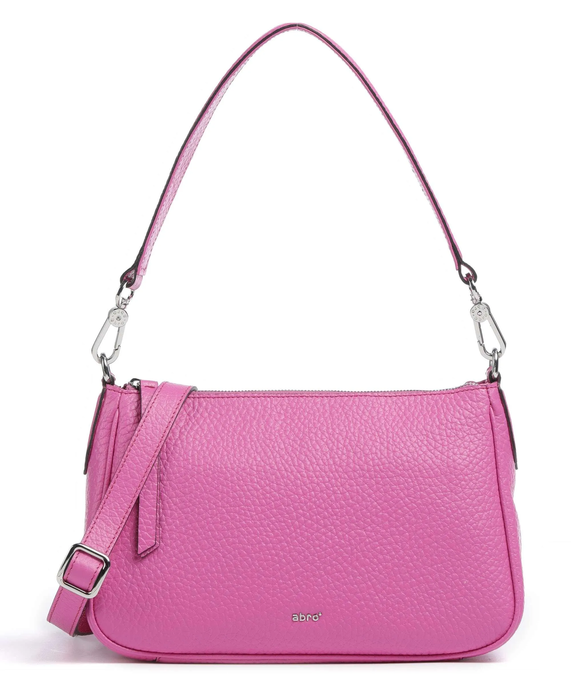  Abro Ranger Thea Borsa a spalla pelle granulata pink  
