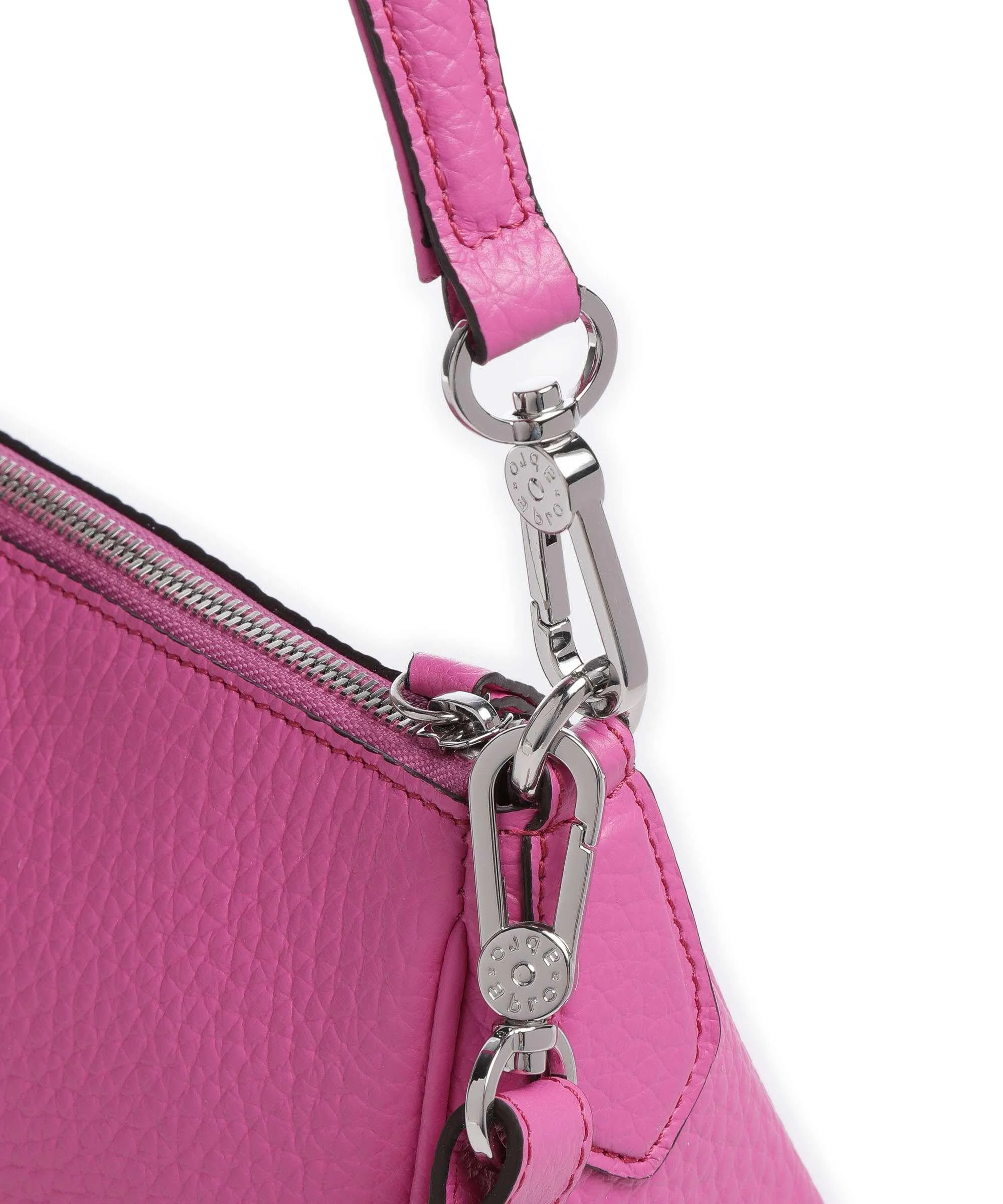  Abro Ranger Thea Borsa a spalla pelle granulata pink  