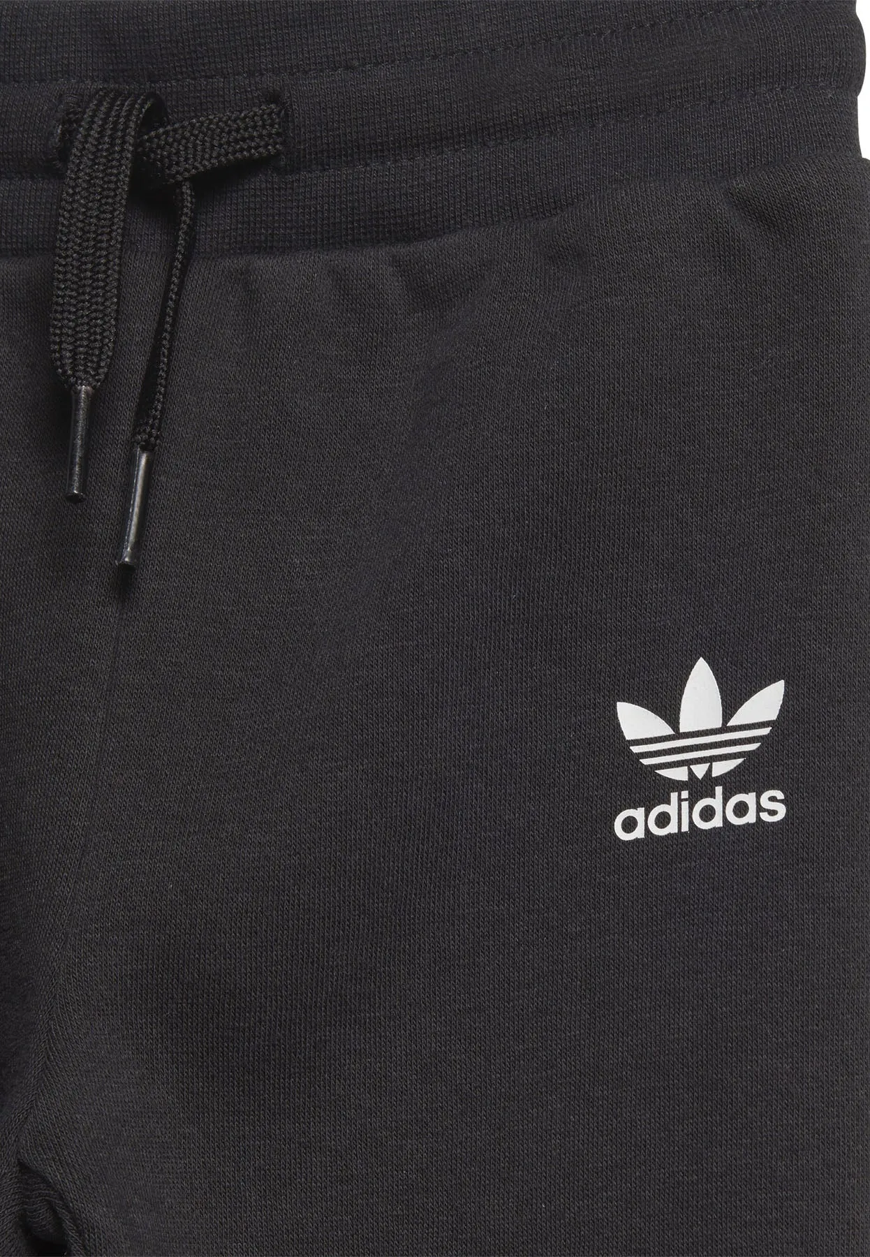Adidas tuta nera neonato in cotone