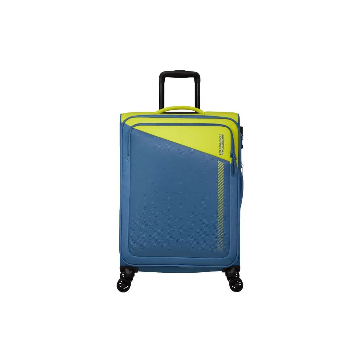 AMERICAN TOURISTER TROLLEY MEDIO MF7-002-74 DARING DASH LIME CORONET  