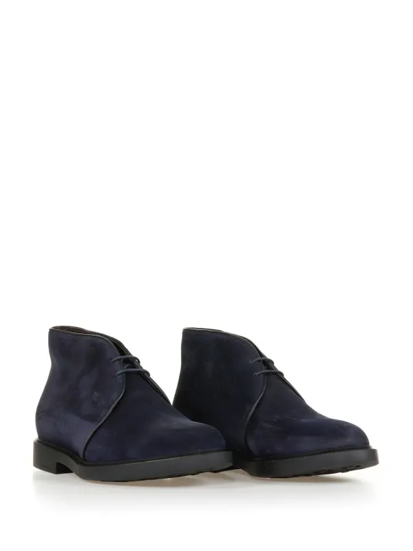 Ankle boot in suede