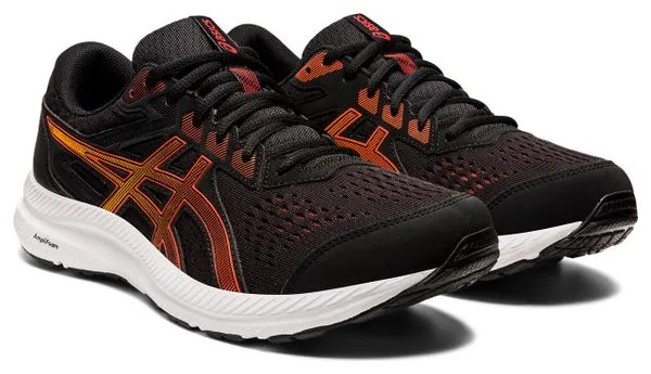 Asics Gel Contend 8 Running Shoes Black Orange