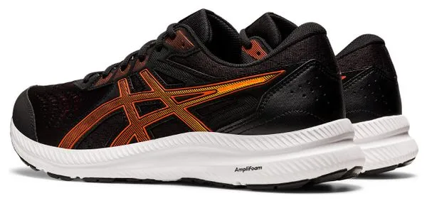 Asics Gel Contend 8 Running Shoes Black Orange