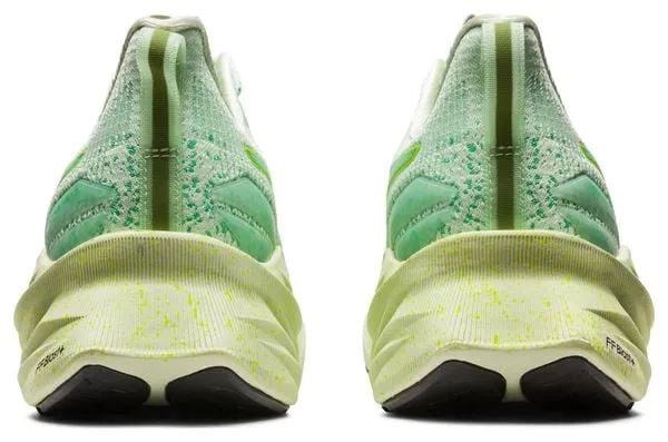 Asics Novablast 3 LE Green Running Shoes