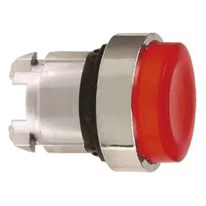 Attuatore pulsante tipo Mantenuto ZB4BH43 Schneider Electric serie Harmony XB4, Rosso