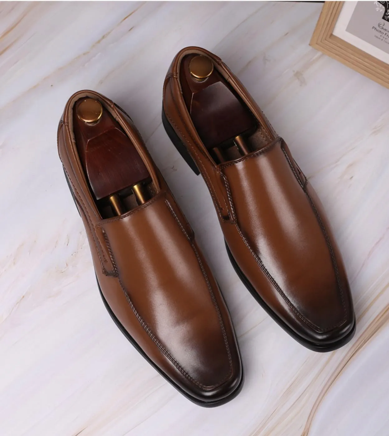 Autunno nuovi uomini daffari oxford scarpe casual set di piedi scarpe eleganti uomo ufficio matrimonio scarpe da uomo in pelle