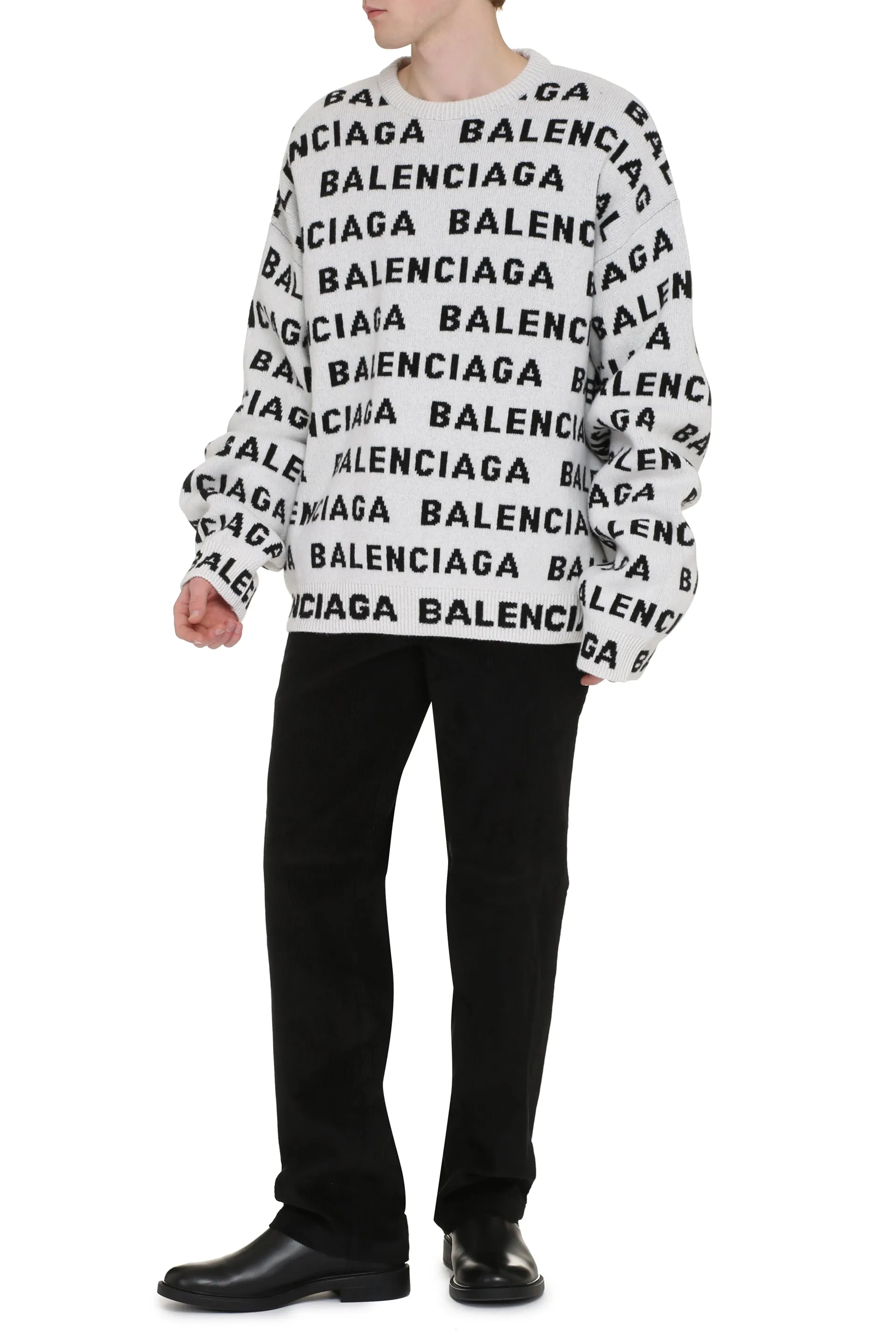Balenciaga Maglione girocollo in lana