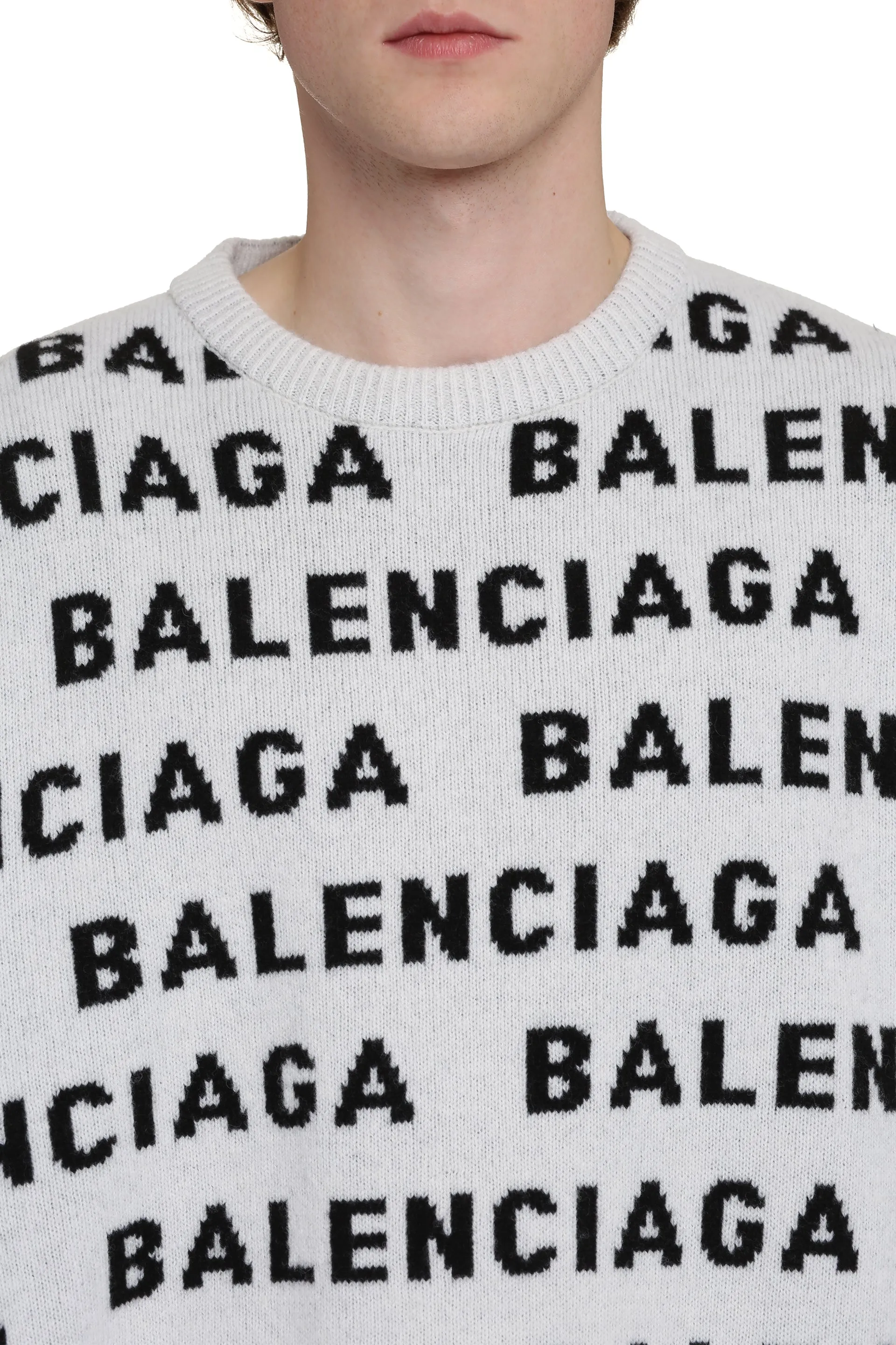 Balenciaga Maglione girocollo in lana