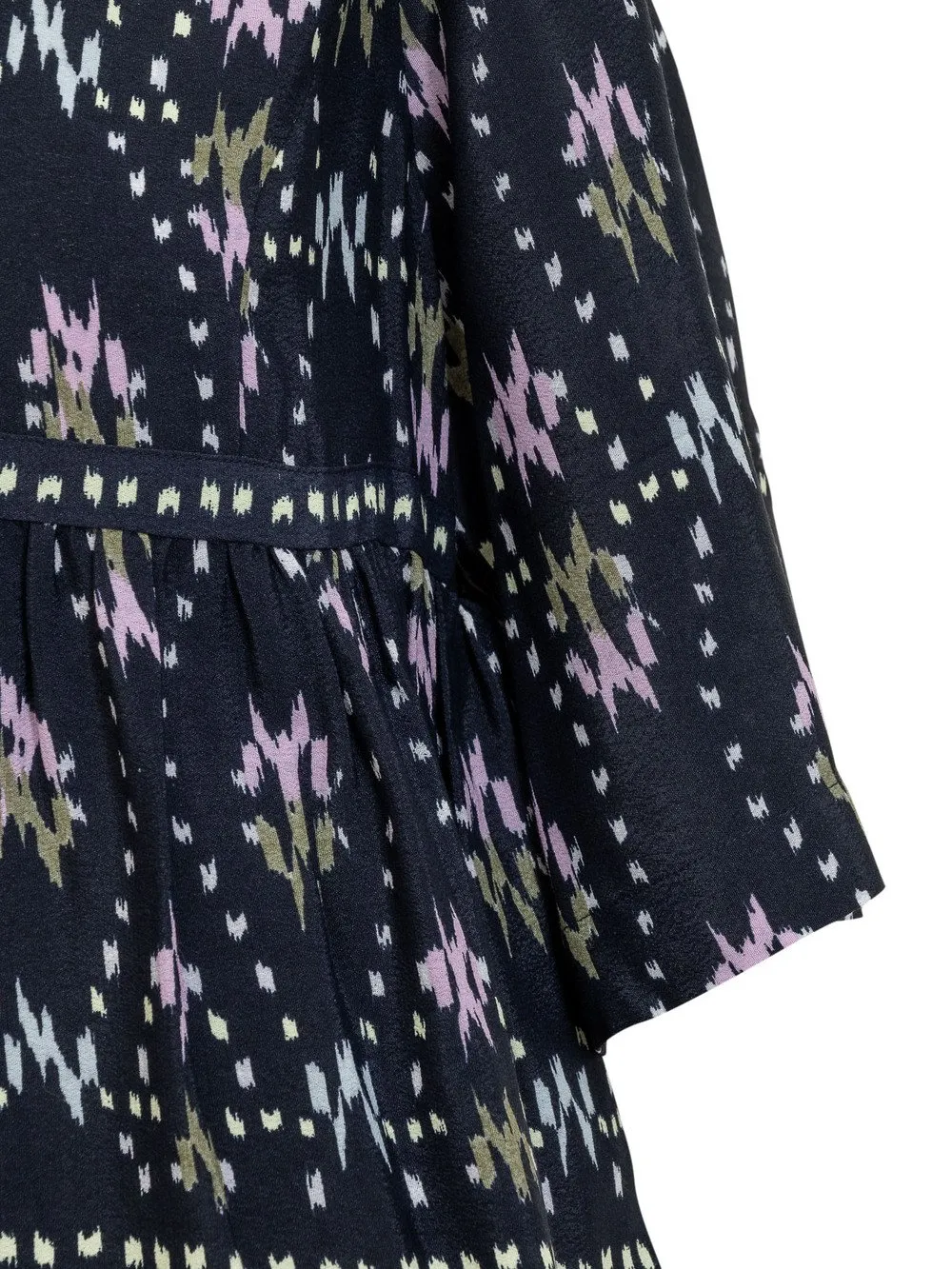 BA&SH Blusa con Stampa in Stile Sciarpa 