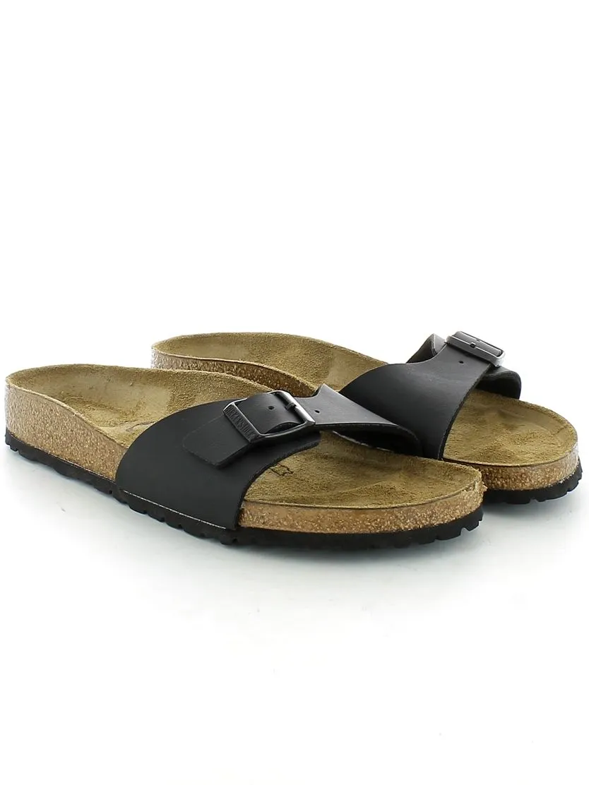Birkenstock  Ciabatta Madrid in Birko-Flor Black 