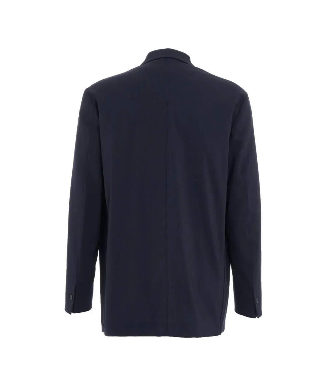 Blazer in lana vergine blu scuro blu scuro
