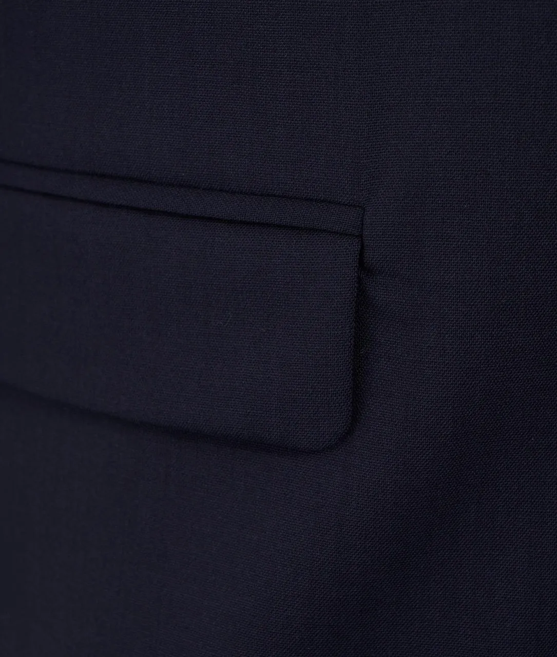 Blazer in lana vergine blu scuro blu scuro