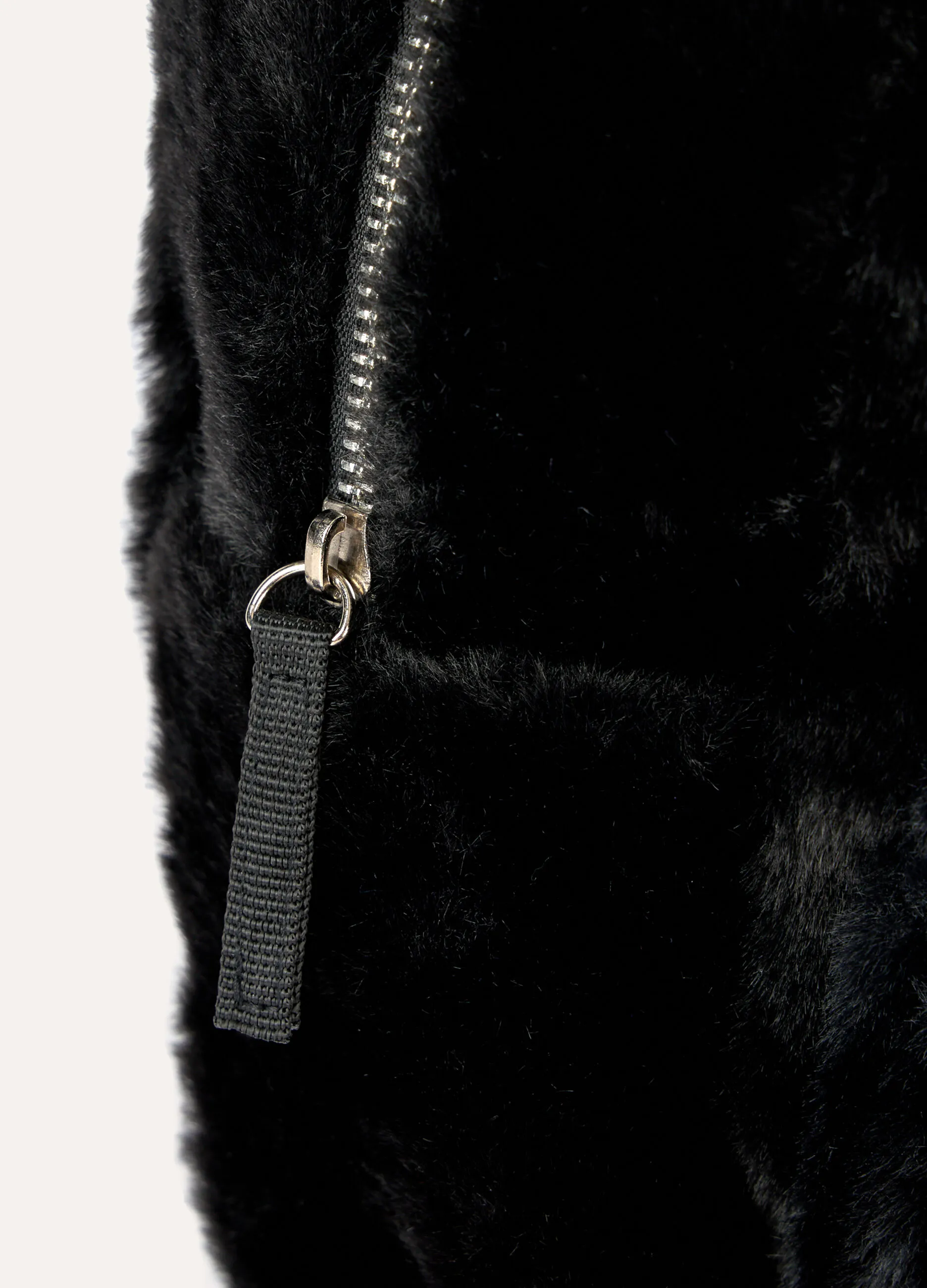 BLUKIDS  Zaino in fake fur con glitter