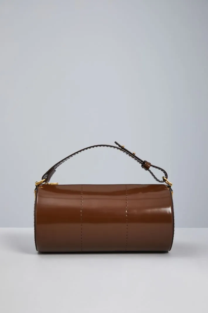 Borsa a cilindro con manico