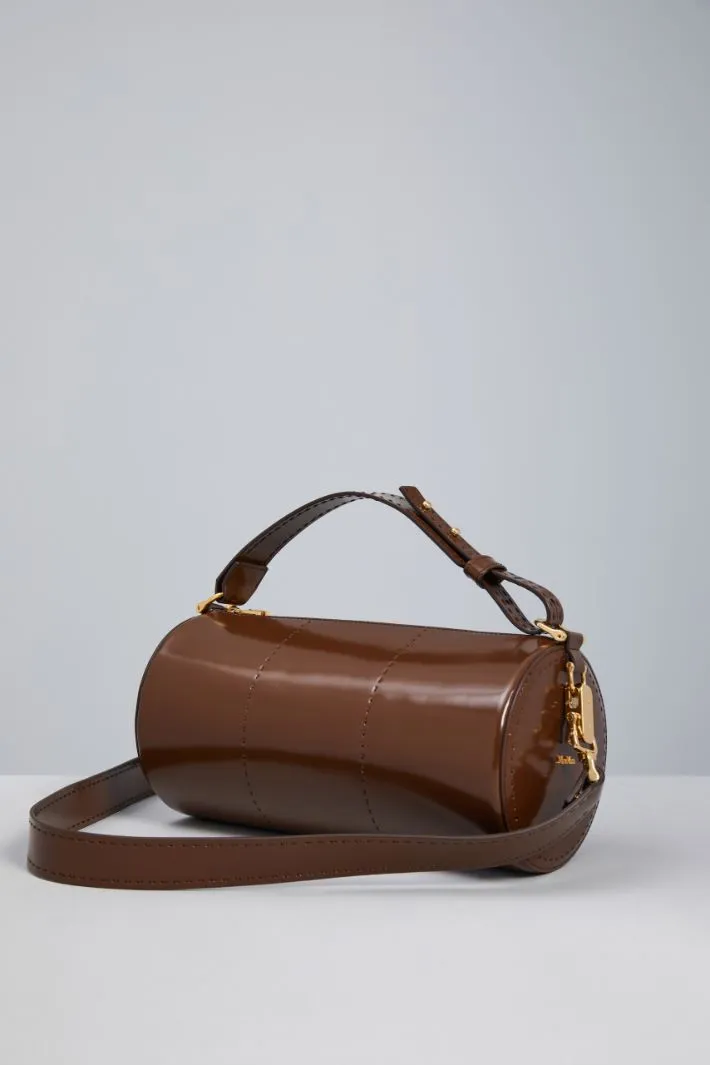 Borsa a cilindro con manico