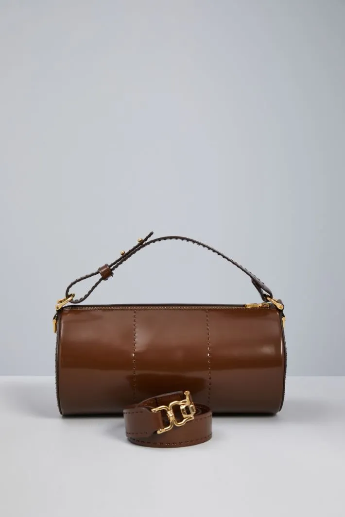 Borsa a cilindro con manico