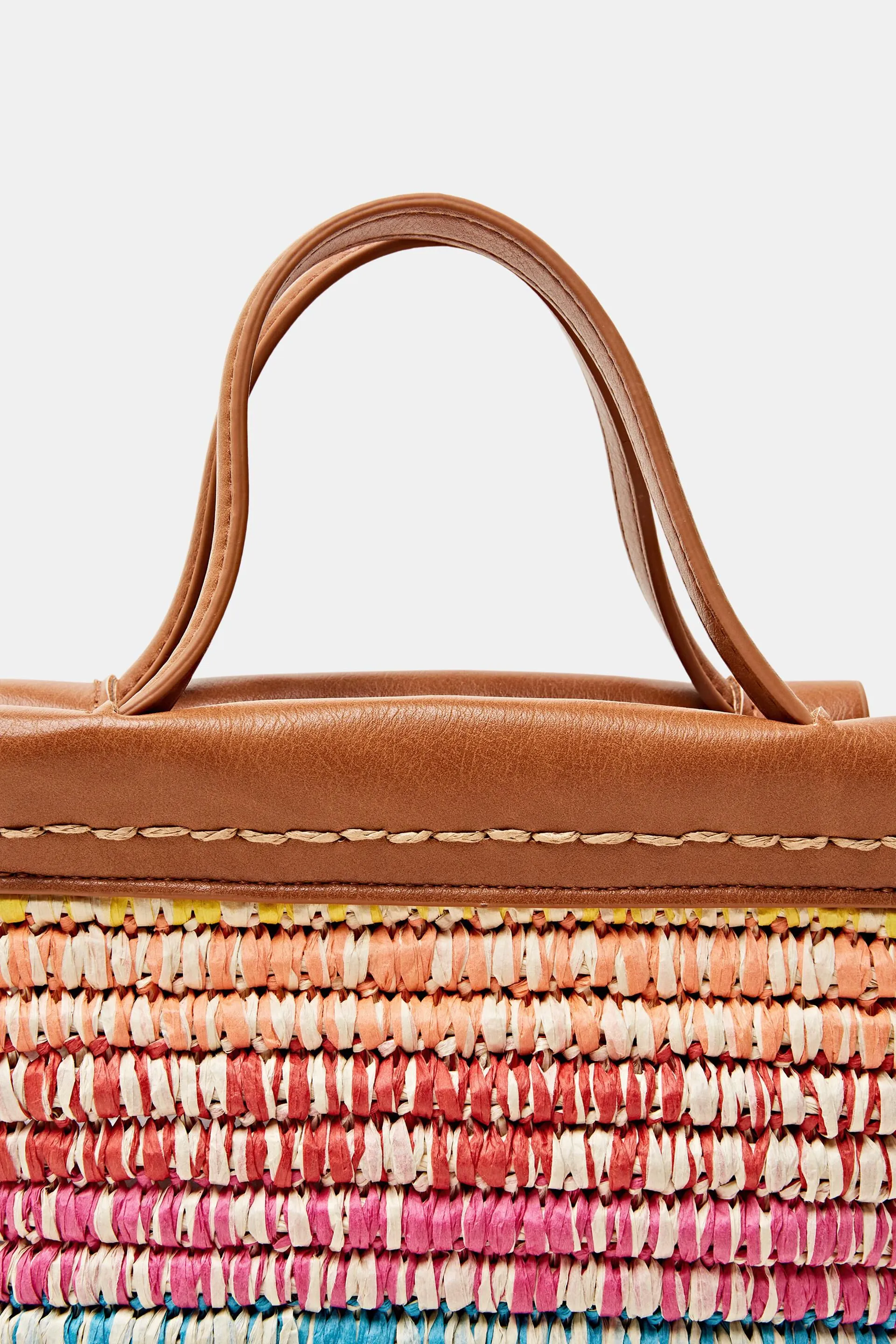 Borsa a tracolla in carta intrecciata