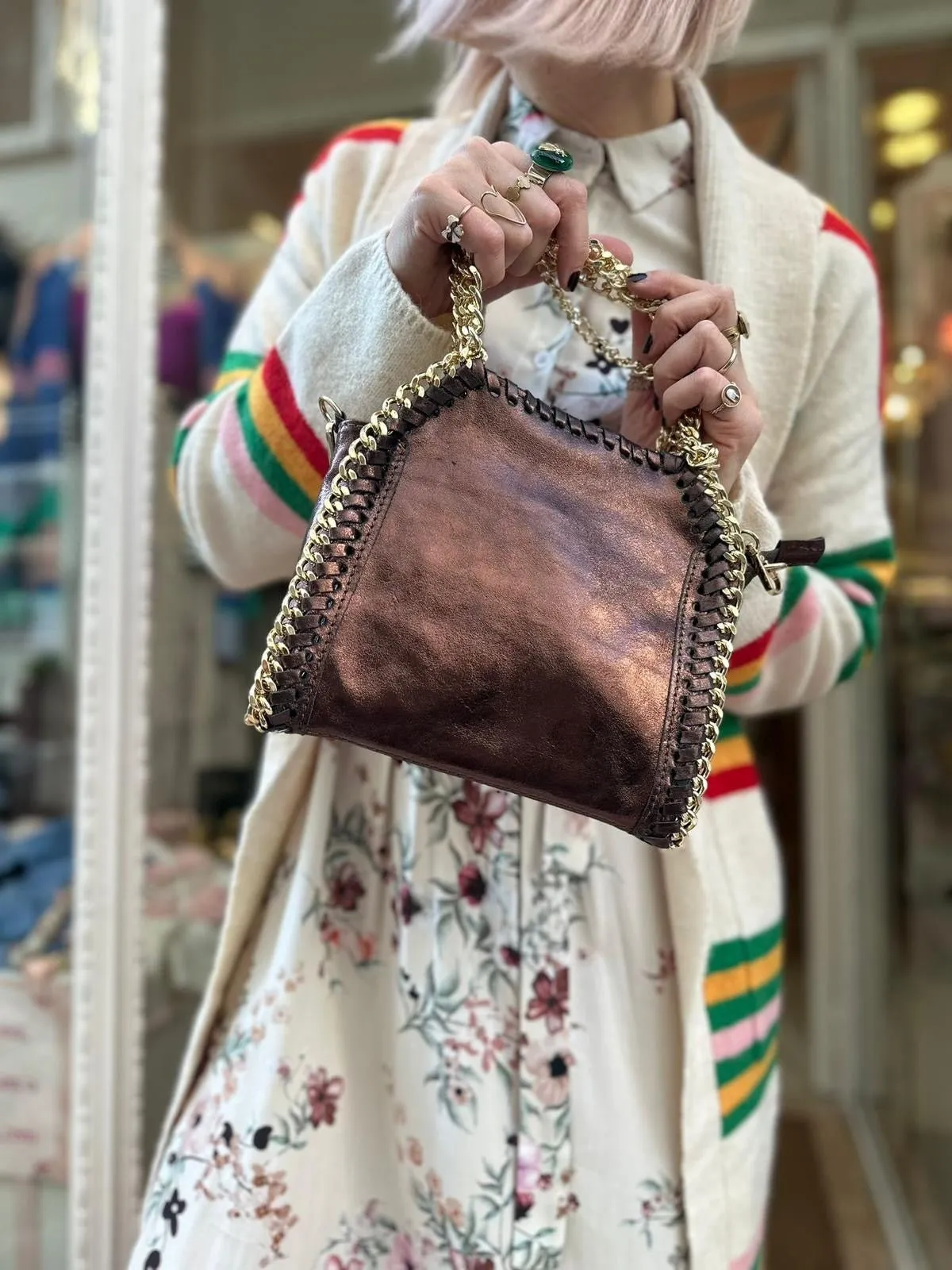 Borsa Faith Bronzo
