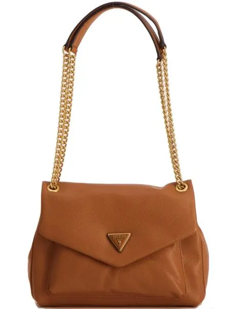 Borsa Simil Pelle Guess Laryn BA919621 Cognac