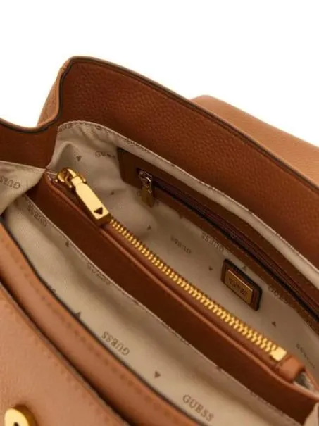 Borsa Simil Pelle Guess Laryn BA919621 Cognac