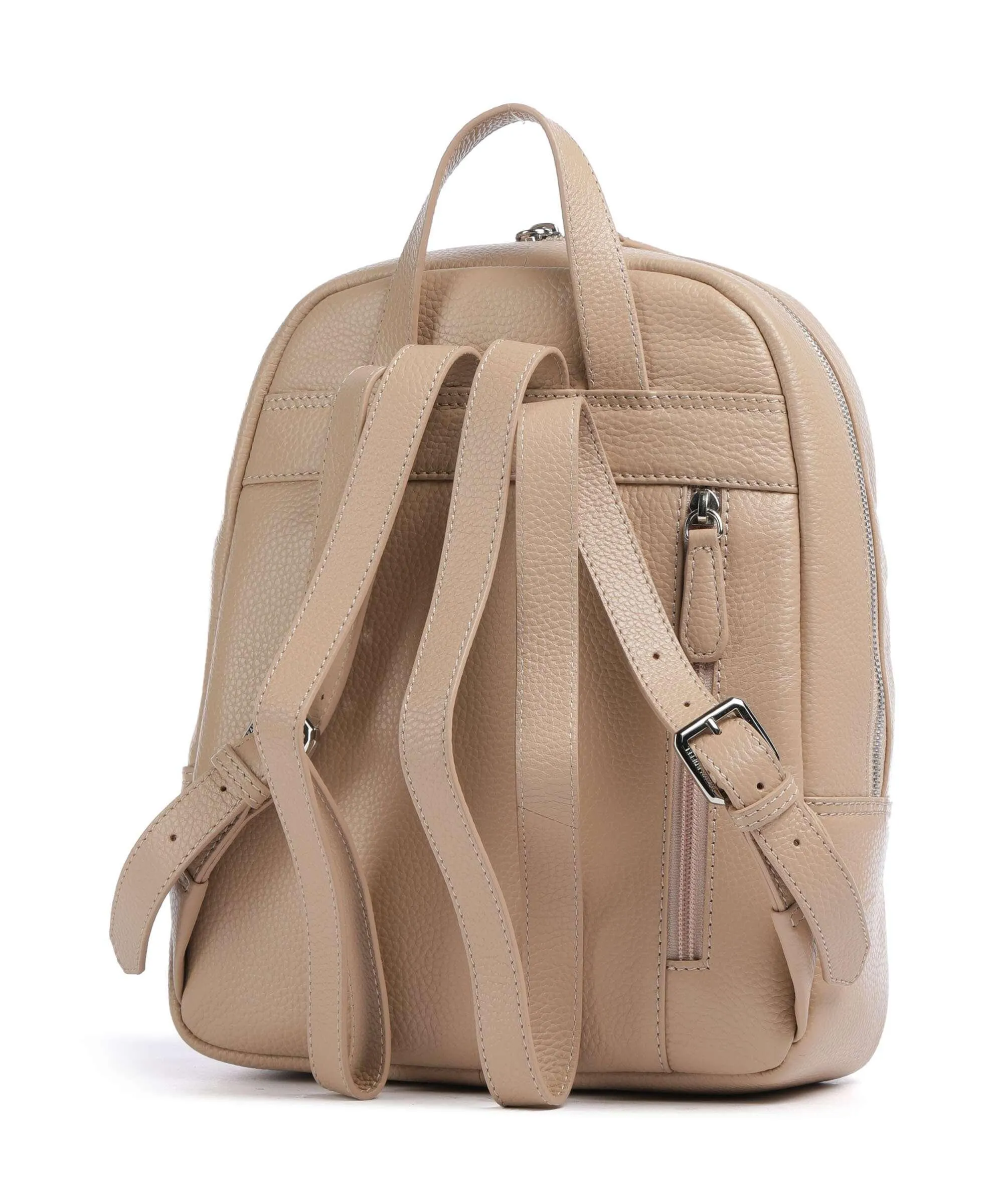  Braun Büffel Hanna Zaino 10″ pelle di vacchetta grana beige  