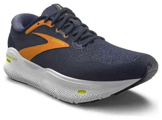 Brooks Ghost Blue Orange Running Shoes