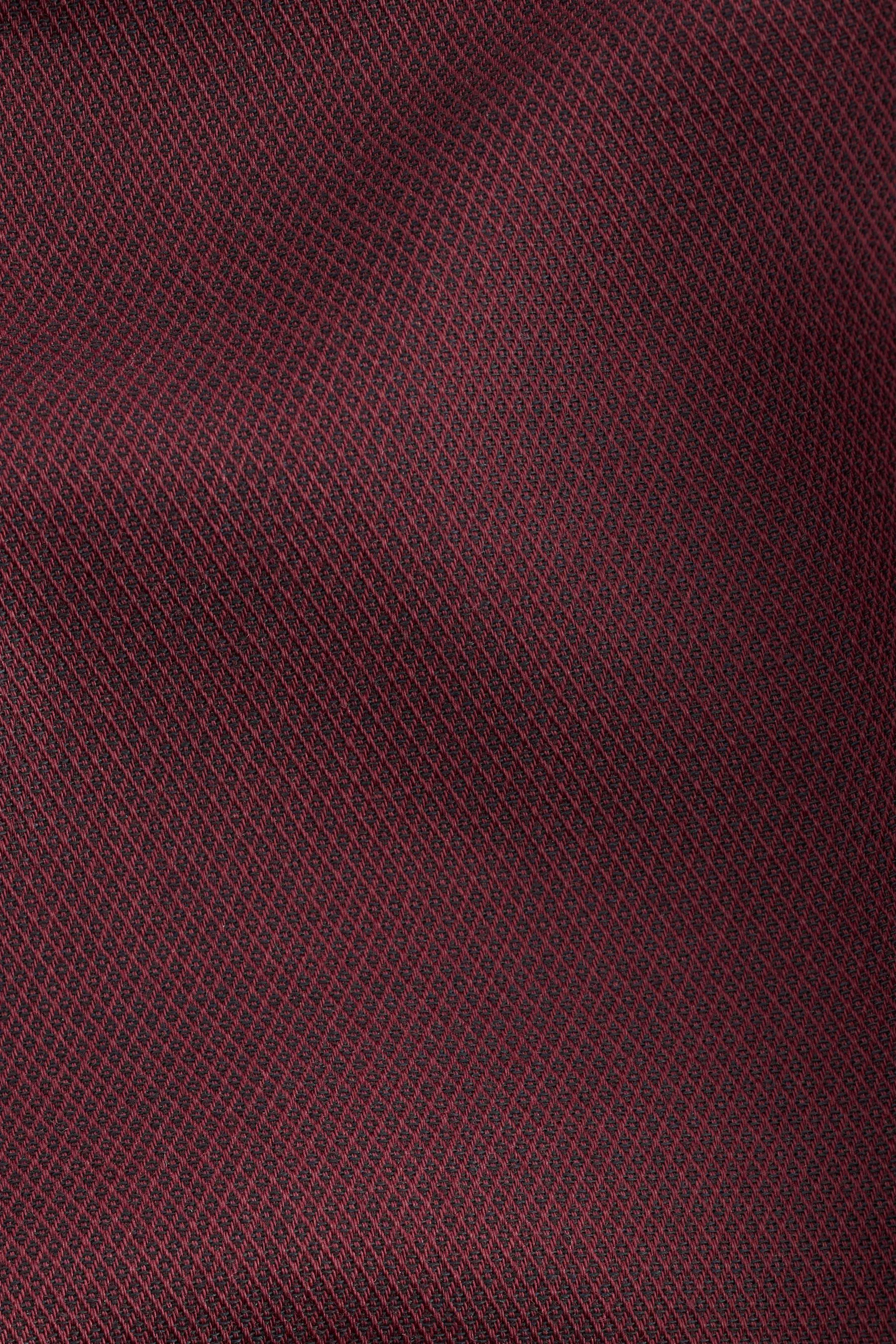 Camicia con polsino singolo testurizzato di facile manutenzione    
