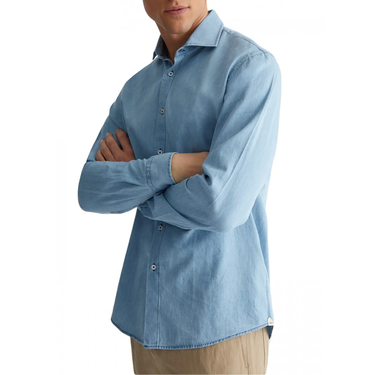 Camicia Jeans Regular Fortfrench