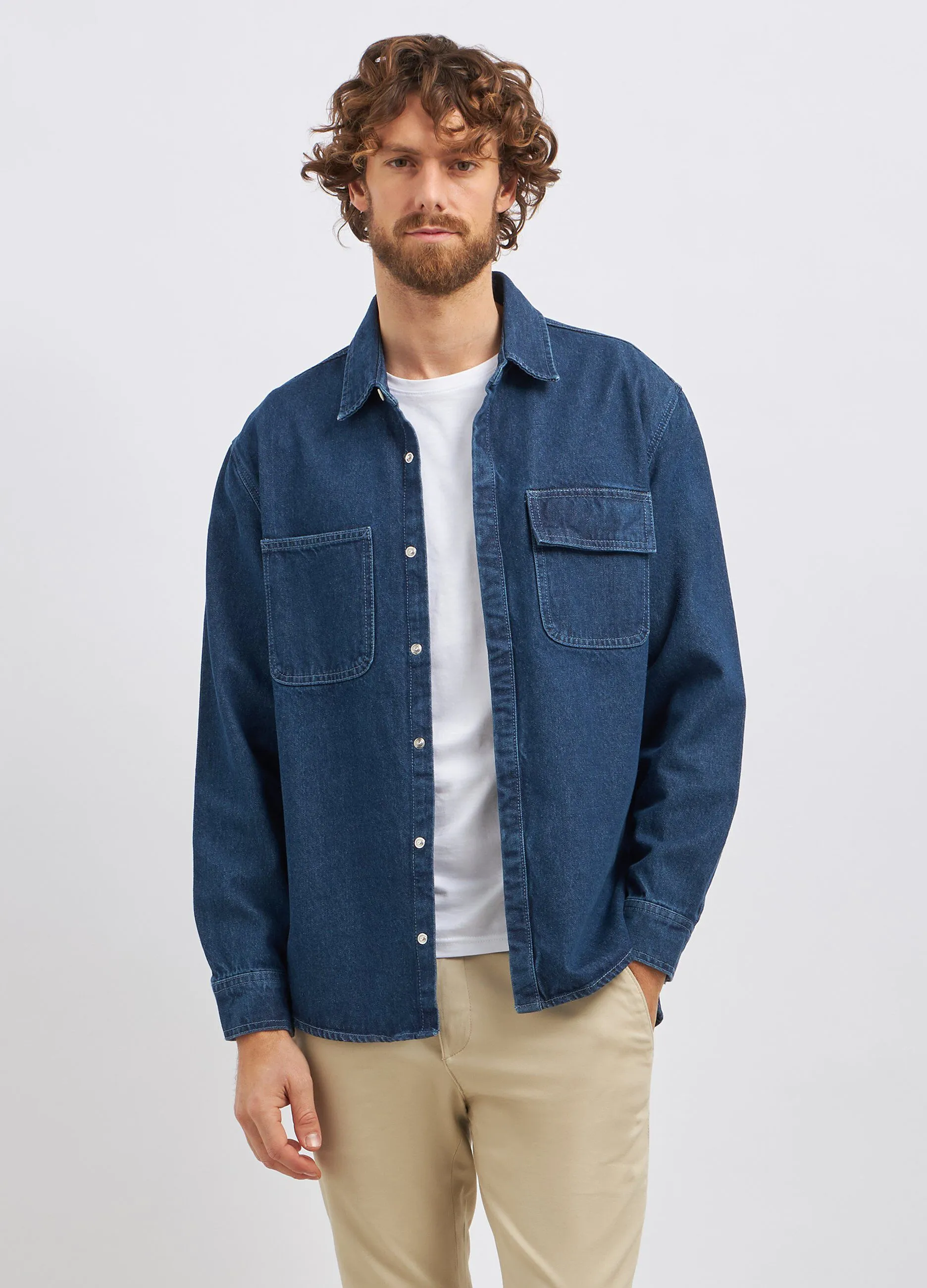 Camicia jeans uomo