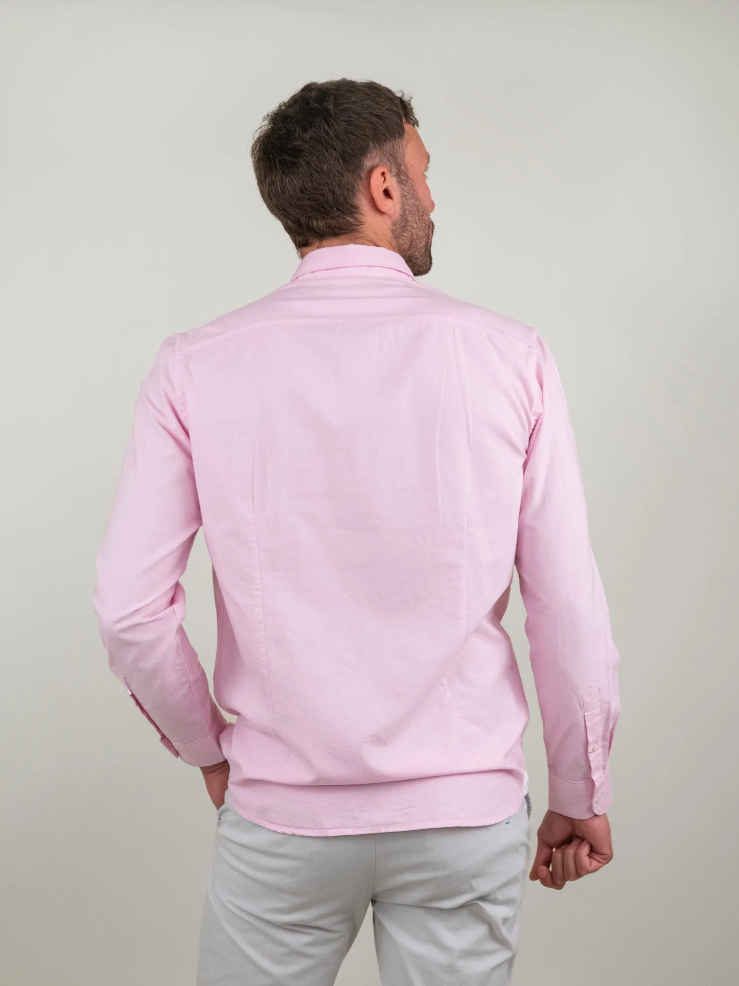 CAMICIA OXFORD ROSA