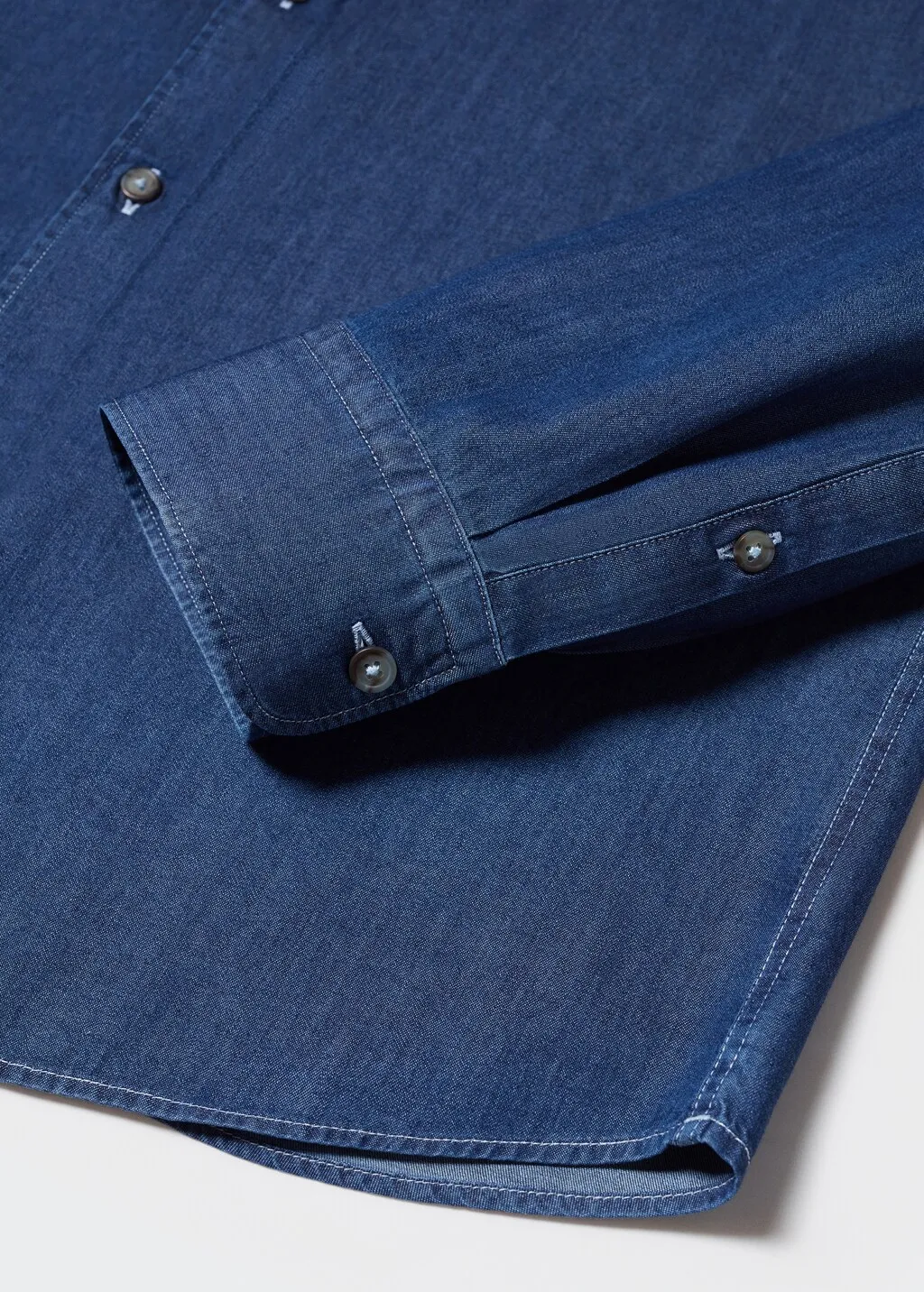 Camicia slim fit jeans tasca