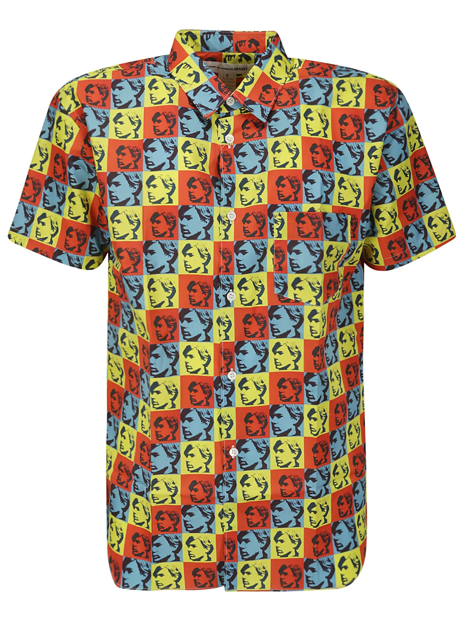 Camicia stampata - Cotton Printed Poplin With Full Print D Andy Warho