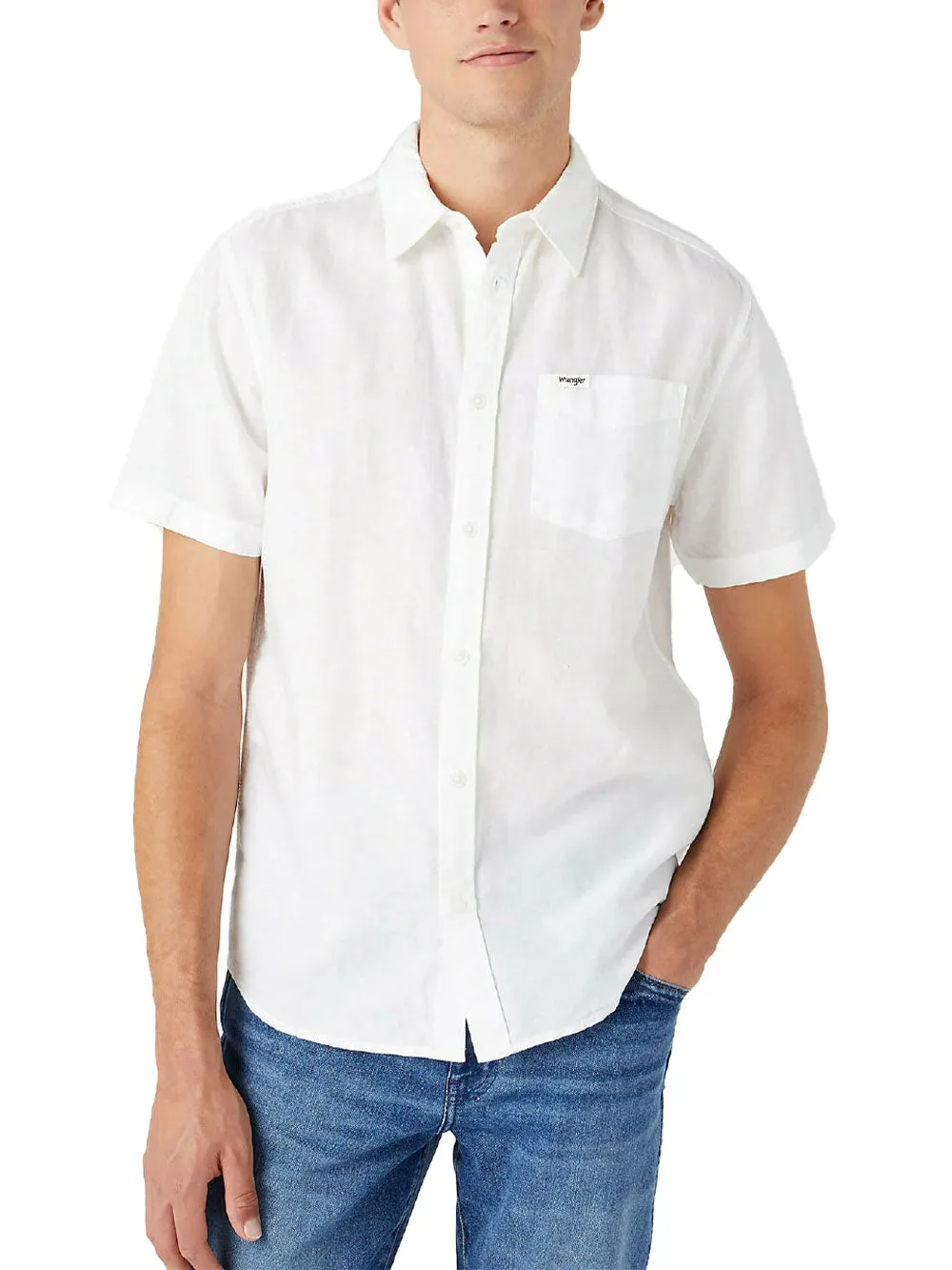 Camicia Uomo a maniche corte con logo