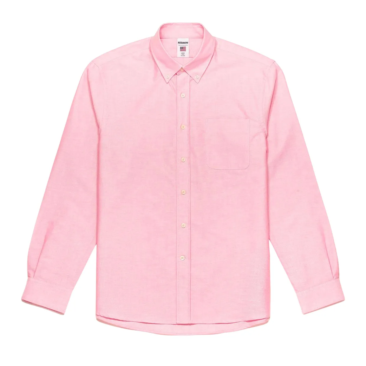 Camicia Uomo Sebago Whaleback Rosa