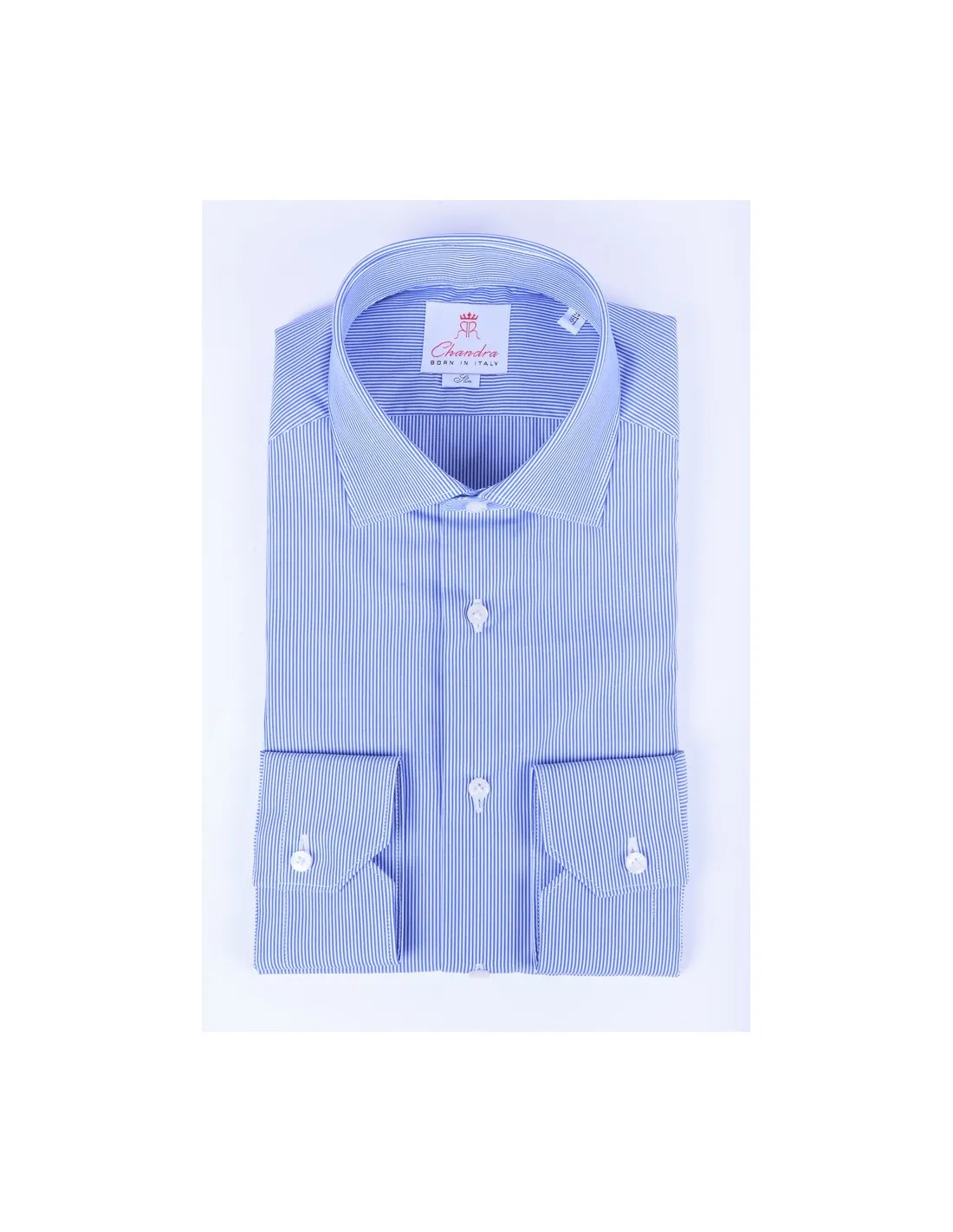 Camicia uomo slim a righini Chandra