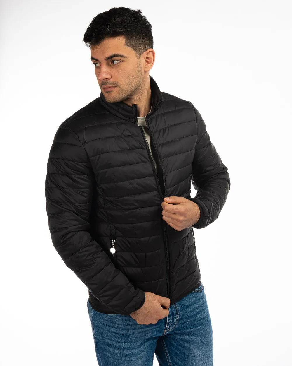 CARRERA - CAMICIA JEANS NERA MANICA LUNGA BOTTON DOWN CON UN TASCHINO                                            Previous produc