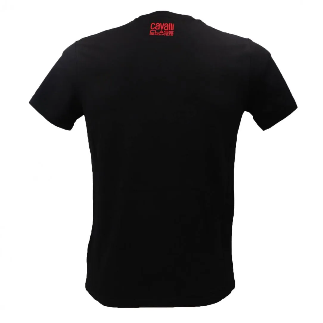 CAVALLI CLASS T-SHIRT Nero Rosso