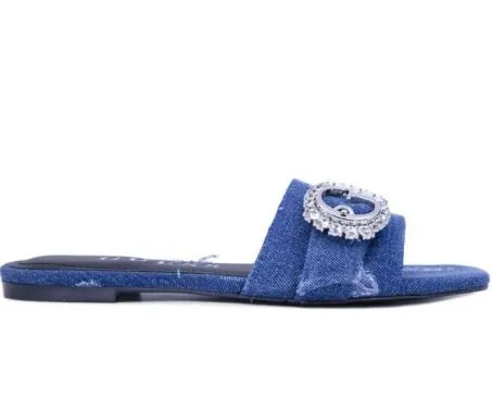Ciabatte Donna Guess FLJLLYDEN19 Denim
