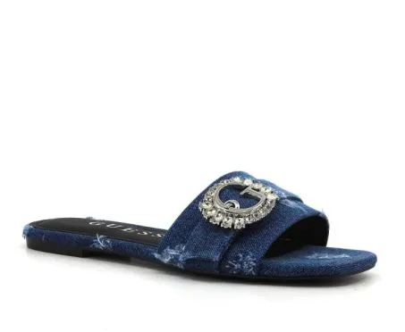 Ciabatte Donna Guess FLJLLYDEN19 Denim